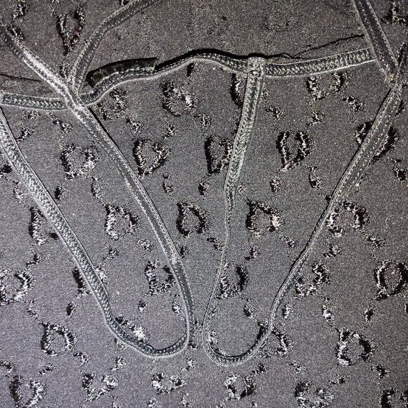 Fredericks of Hollywood | black mesh tank top - Picture 9 of 13